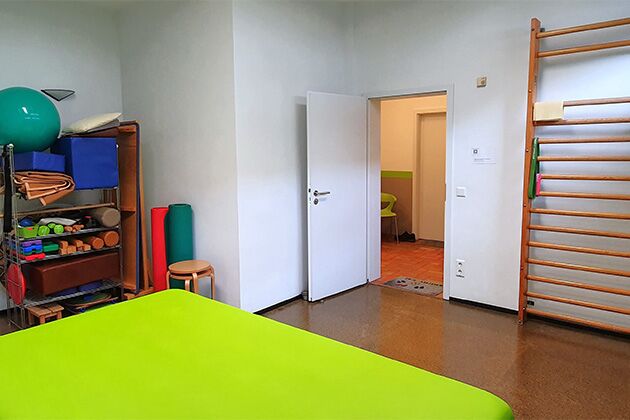 Behandlungsraum Physiotherapie Keller Wuppertal
