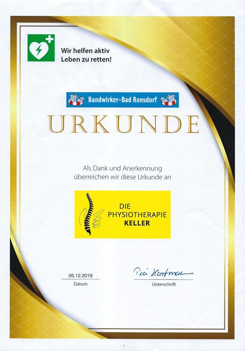 Gesundheit Physiotherapie Keller Wuppertal Ronsdorf