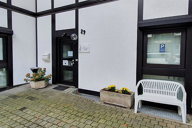 Haus / Eingang Physiotherapie Keller Wuppertal
