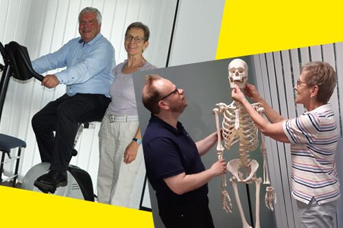 Besuch von Abgeordneten des Deutschen Bundestags in der Physiotherapie-Praxis Keller & Uhlemeyer